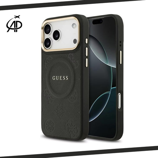 Premium Guess Cover with Gold Trim & Magnetic Ring