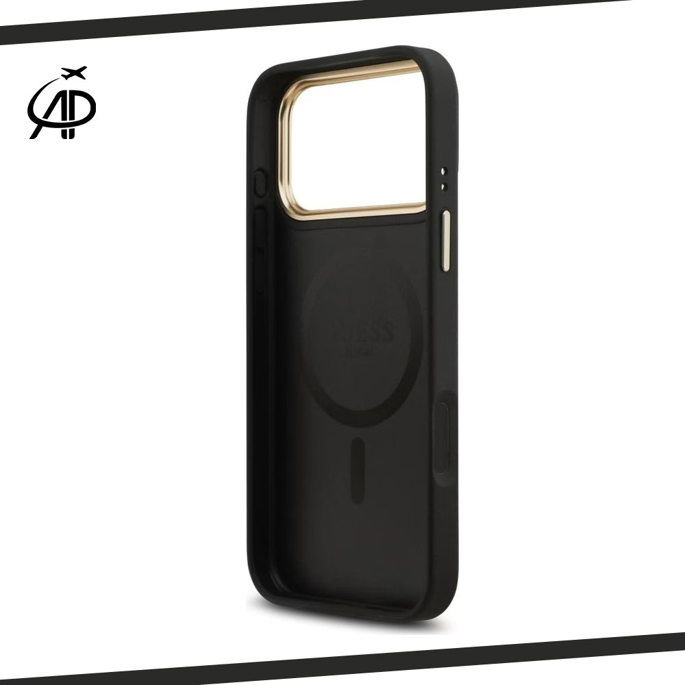 Premium Guess Cover with Gold Trim & Magnetic Ring