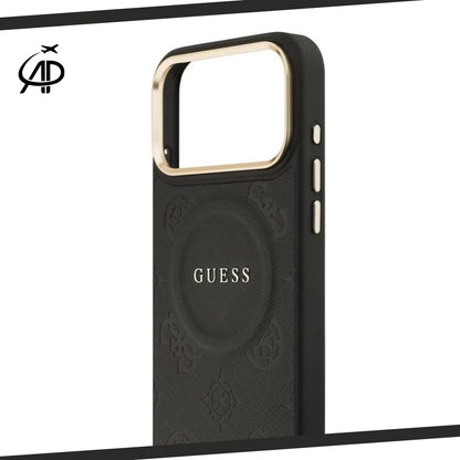 Premium Guess Cover with Gold Trim & Magnetic Ring