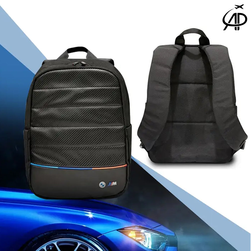 BMW M Motorsport Urban Backpack | Carbon Effect Panel