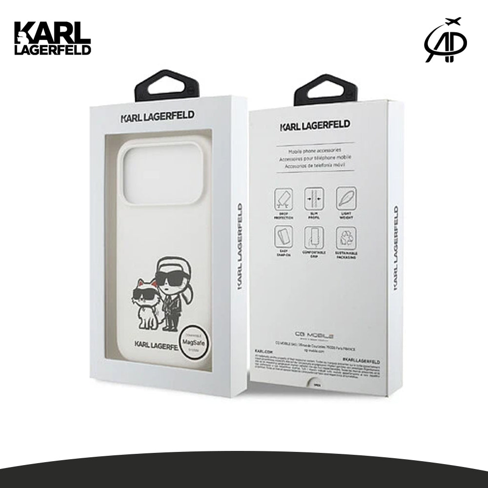 Karl & Choupette Stylized Graphic Phone Case