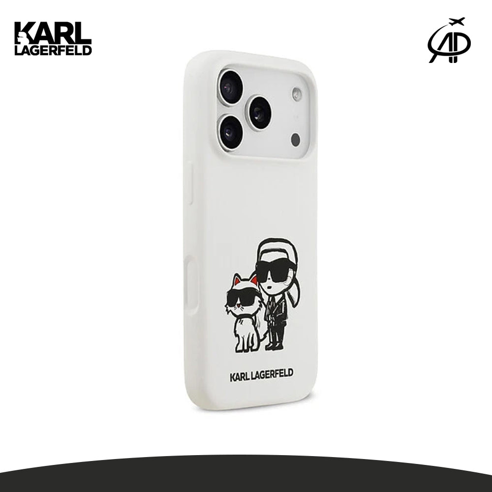 Karl & Choupette Stylized Graphic Phone Case