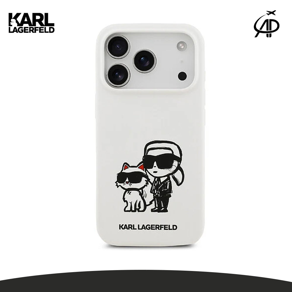 Karl & Choupette Stylized Graphic Phone Case