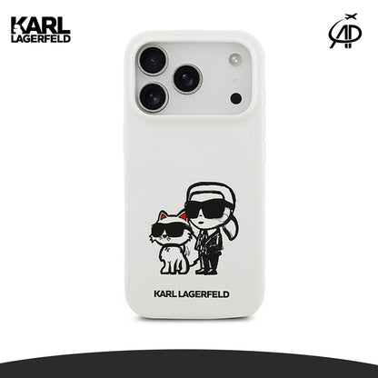 Karl & Choupette Stylized Graphic Phone Case