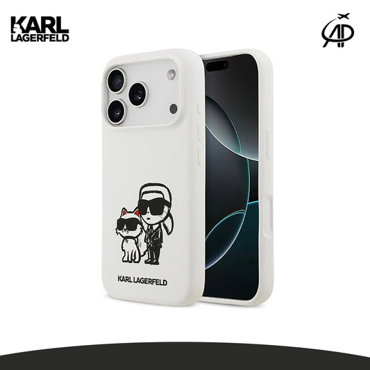 Karl & Choupette Stylized Graphic Phone Case