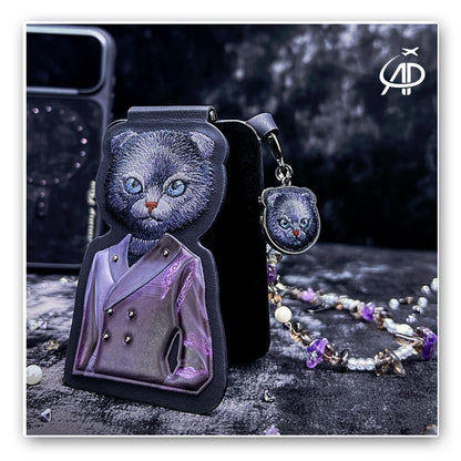Nimmy Friends Dapper Cat Suit 3D Protection Case