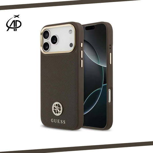 Luxurious Guess Cover with Textured Finish and Gold Trim