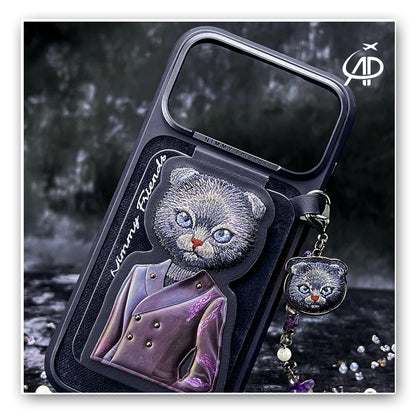 Nimmy Friends Dapper Cat Suit 3D Protection Case