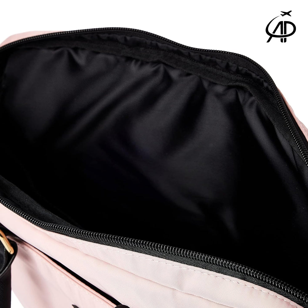 GUESS Padded Laptop Bag | Pink Nylon