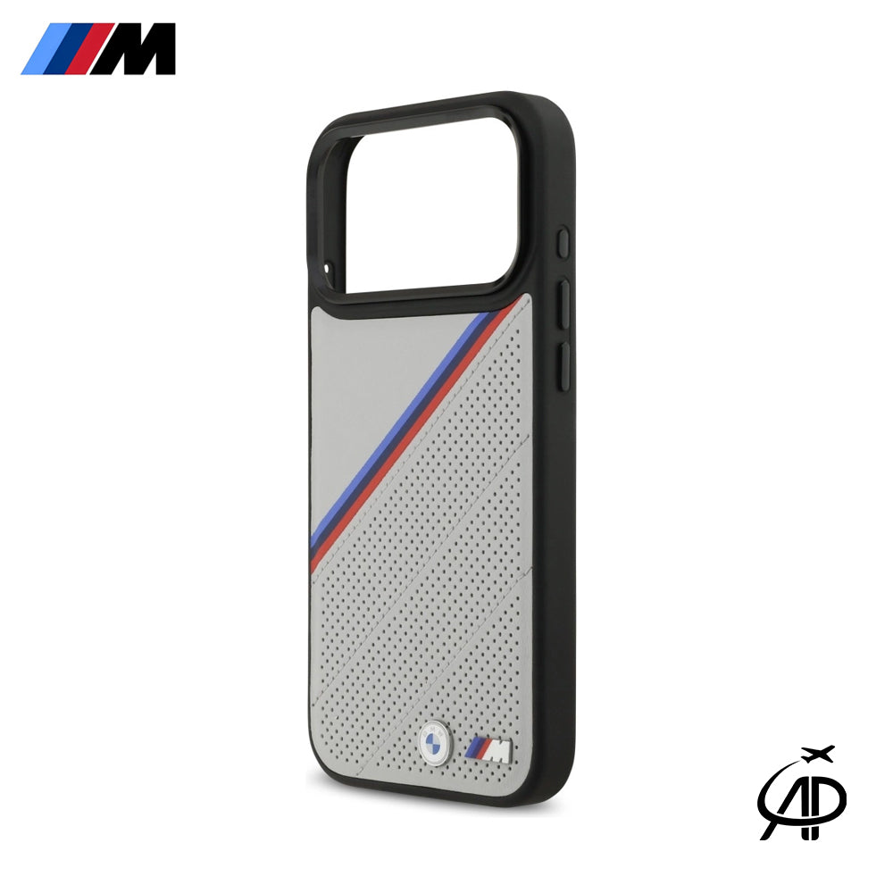 BMW Originals Carbon Tricolor Stripe Magsafe Mobile case for iphone 17 Series