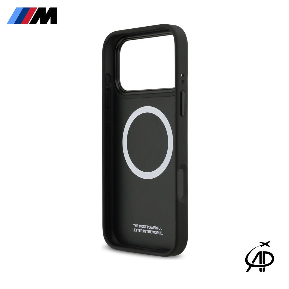 BMW Originals Carbon Tricolor Stripe Magsafe Mobile case for iphone 17 Series