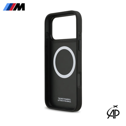 BMW Originals Carbon Tricolor Stripe Magsafe Mobile case for iphone 17 Series