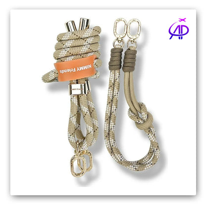 Nimmy Friends Camouflage Rope Phone Lanyard and Strap Set