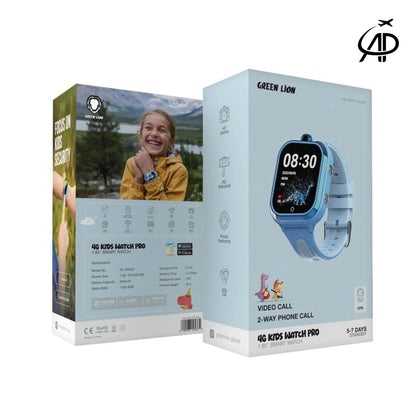 Green Lion 4G Kids Watch Pro - Smart Watch with Video Call & GPS