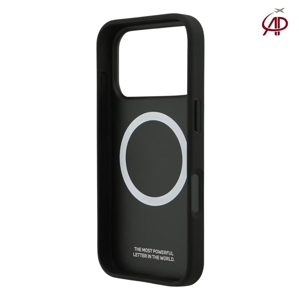 GUESS Premium Black Monogram Phone Cover | Designer Case