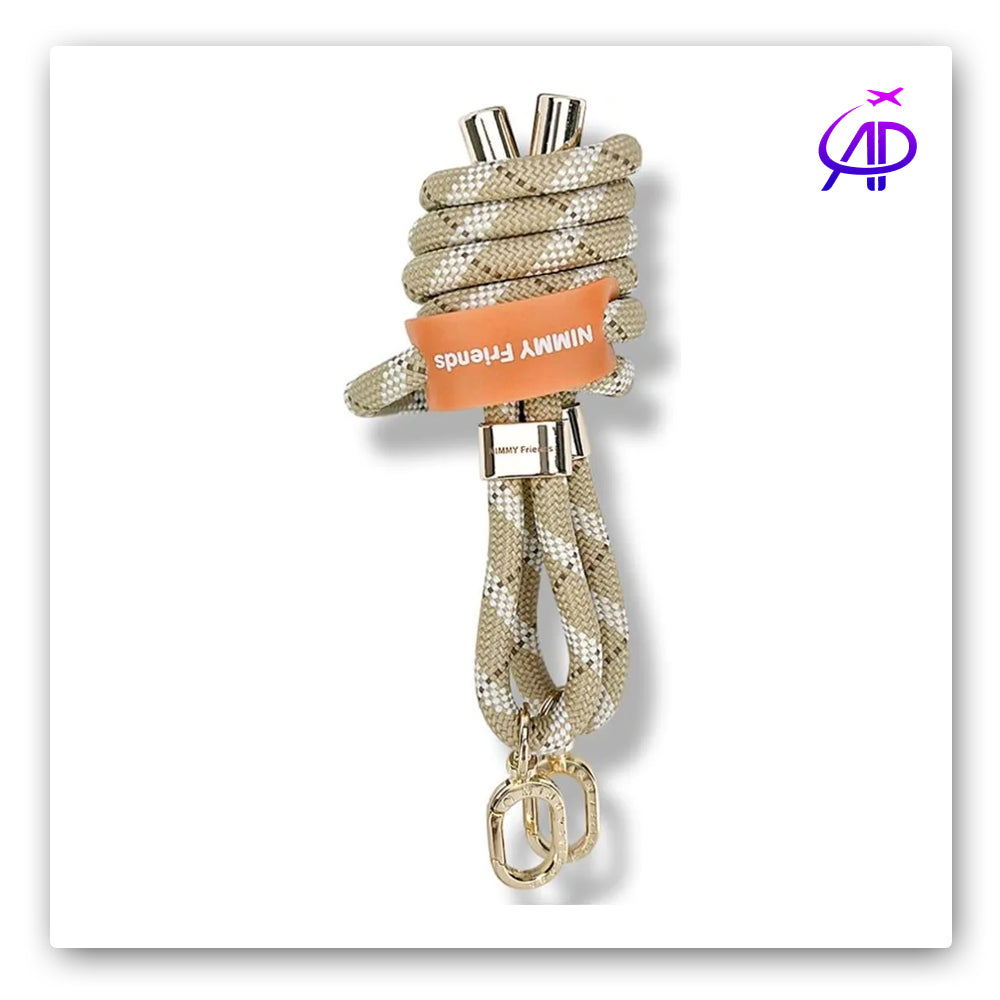 Nimmy Friends Camouflage Rope Phone Lanyard and Strap Set