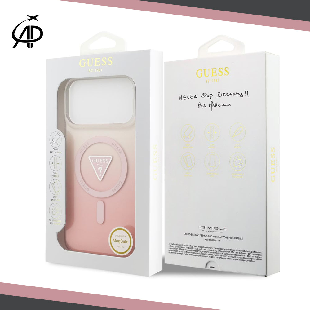 Guess Transparent Colored MagSafe Phone Case