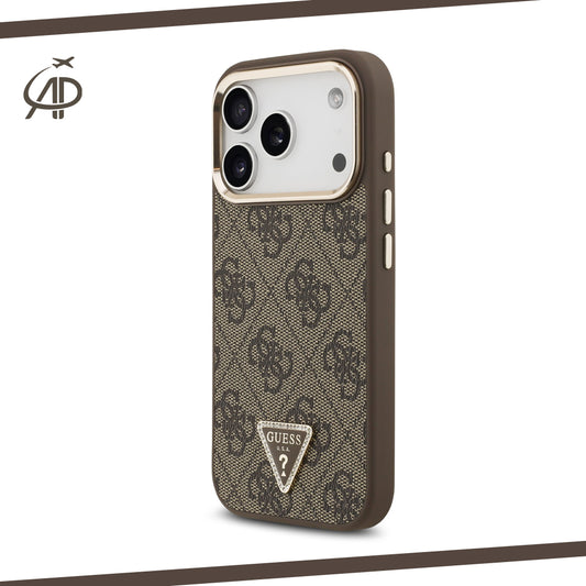 Guess Monogram Triangle Logo Case