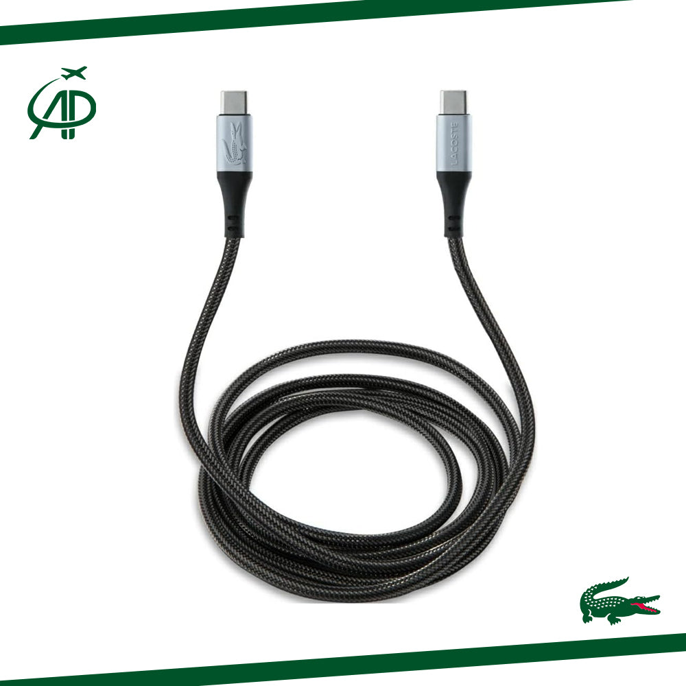 Premium Lacoste Phone Protection & Charging Accessory Kit