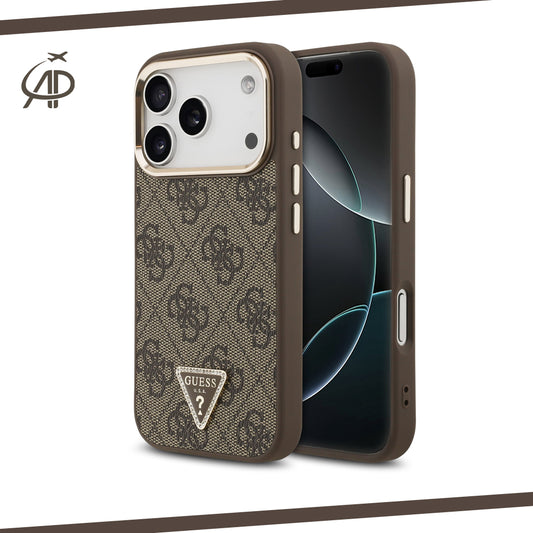Guess Monogram Triangle Logo Case