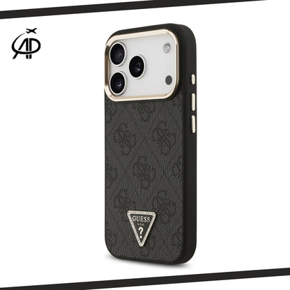 Guess Monogram Triangle Logo Case