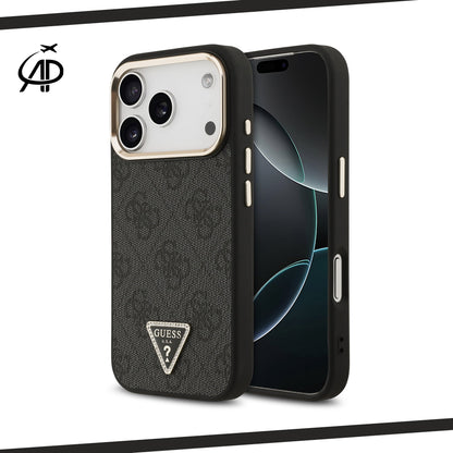 Guess Monogram Triangle Logo Case