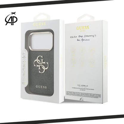 Guess Luxury Metal Monogram Case