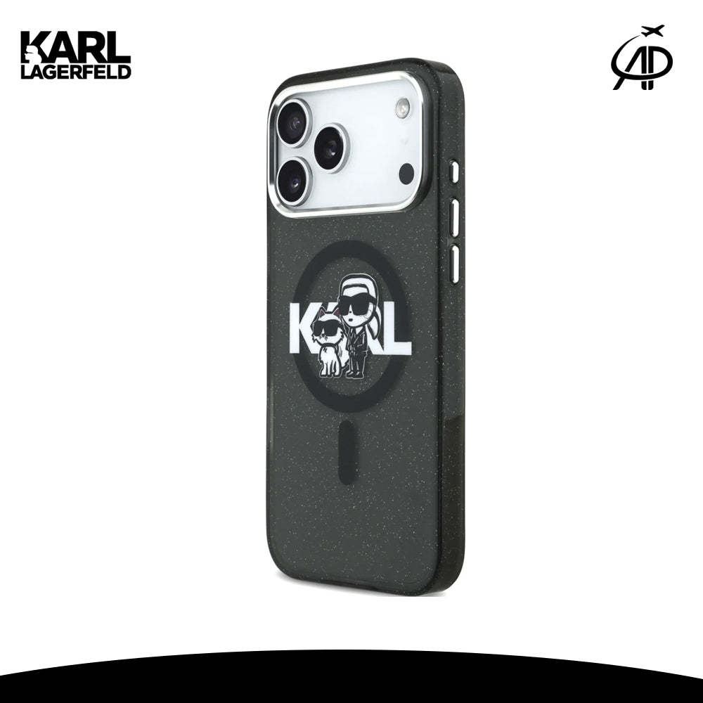 Karl & Choupette Glitter Icon Phone Case