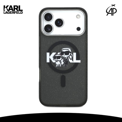 Karl & Choupette Glitter Icon Phone Case
