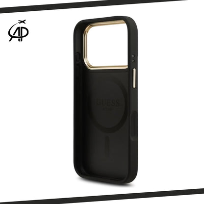 Guess Monogram & Gold Plated Wordmark Case ✨