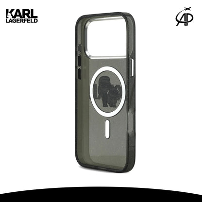 Karl & Choupette Glitter Icon Phone Case