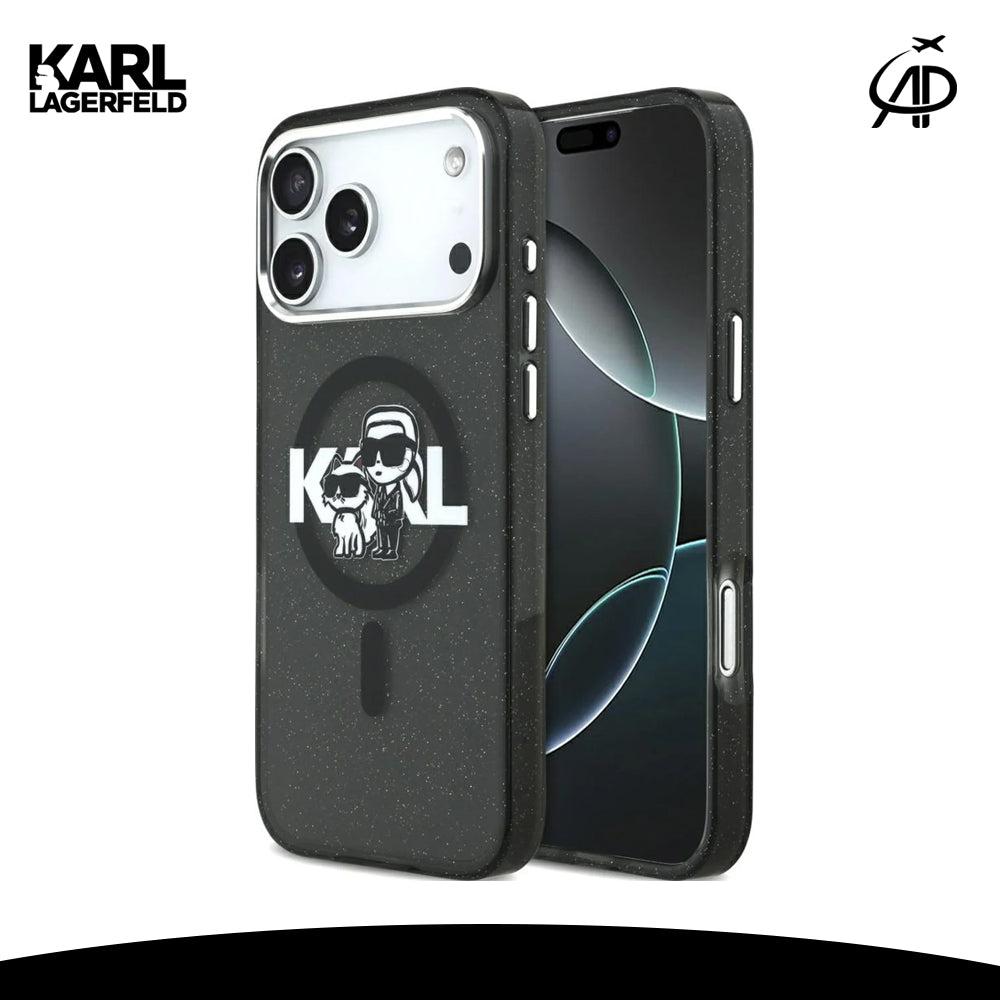 Karl & Choupette Glitter Icon Phone Case