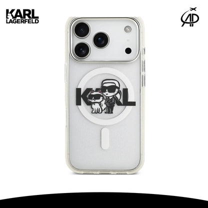 Karl & Choupette Glitter Icon Phone Case