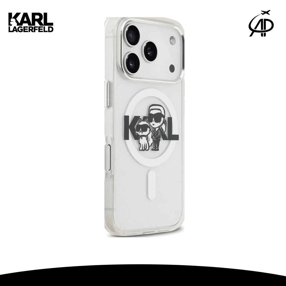 Karl & Choupette Glitter Icon Phone Case