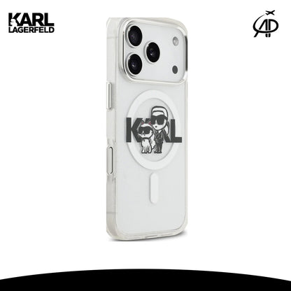 Karl & Choupette Glitter Icon Phone Case