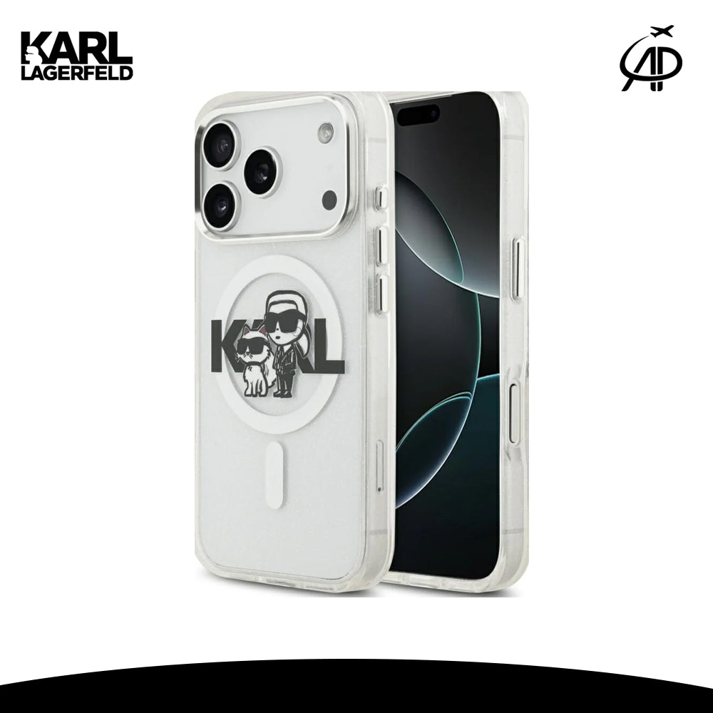 Karl & Choupette Glitter Icon Phone Case