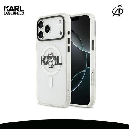 Iconic Cat Logo Transparent Tech Cover