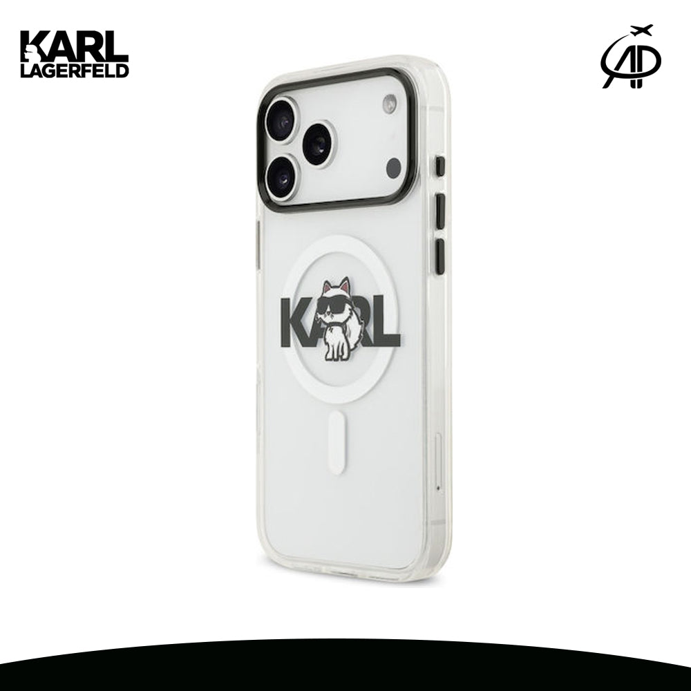 Iconic Cat Logo Transparent Tech Cover