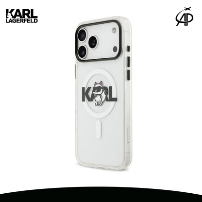 Iconic Cat Logo Transparent Tech Cover
