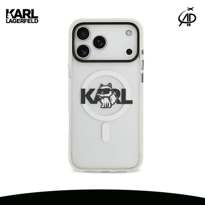Iconic Cat Logo Transparent Tech Cover