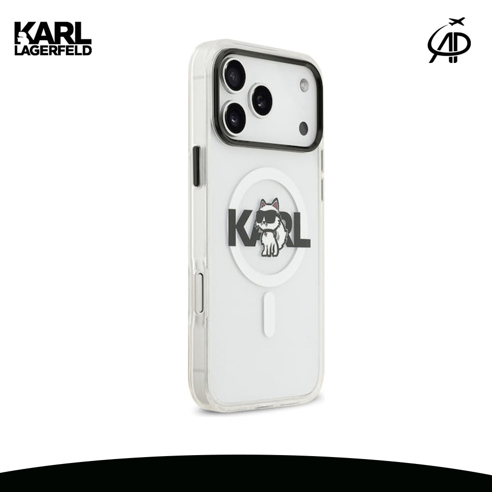 Iconic Cat Logo Transparent Tech Cover