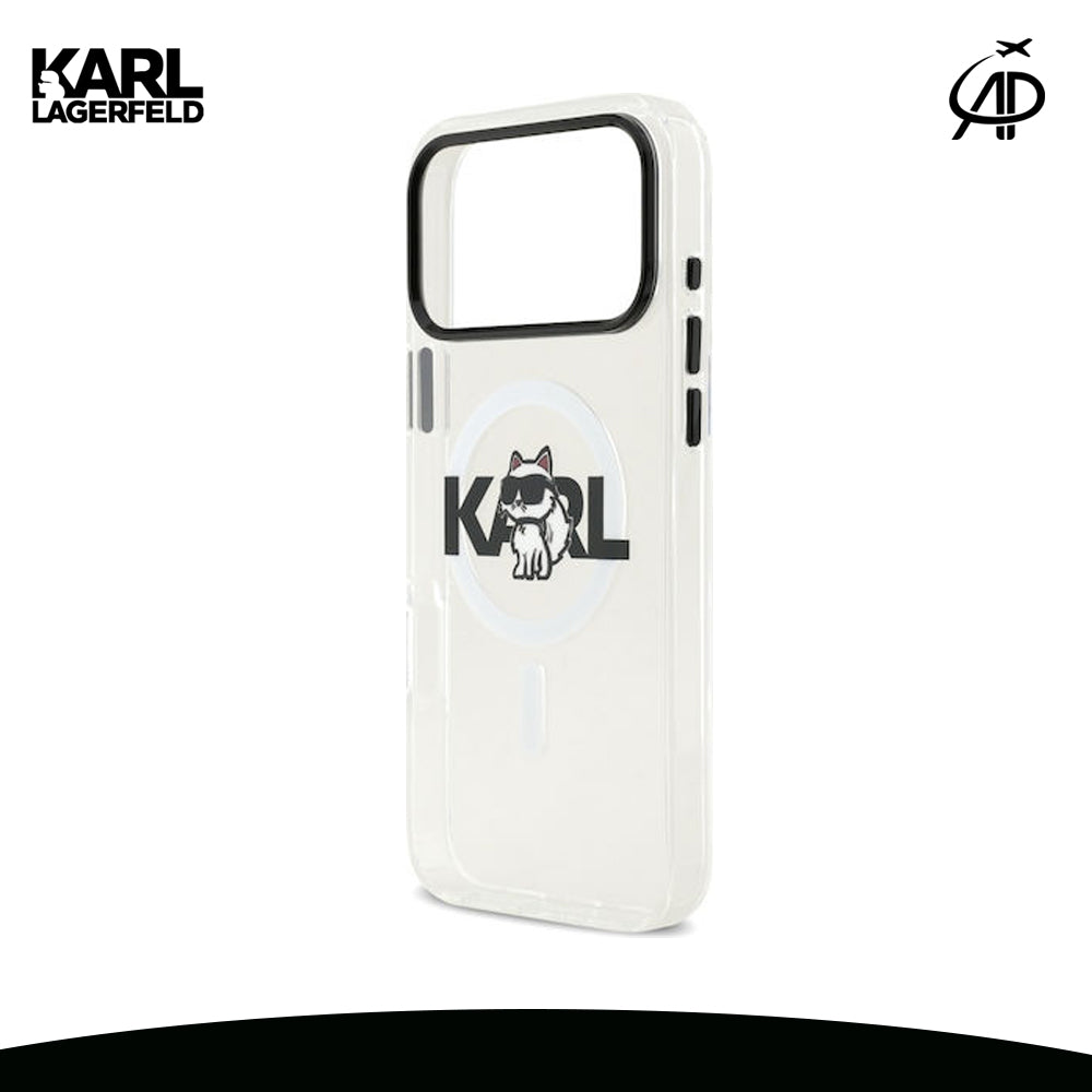 Iconic Cat Logo Transparent Tech Cover