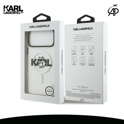 Iconic Cat Logo Transparent Tech Cover