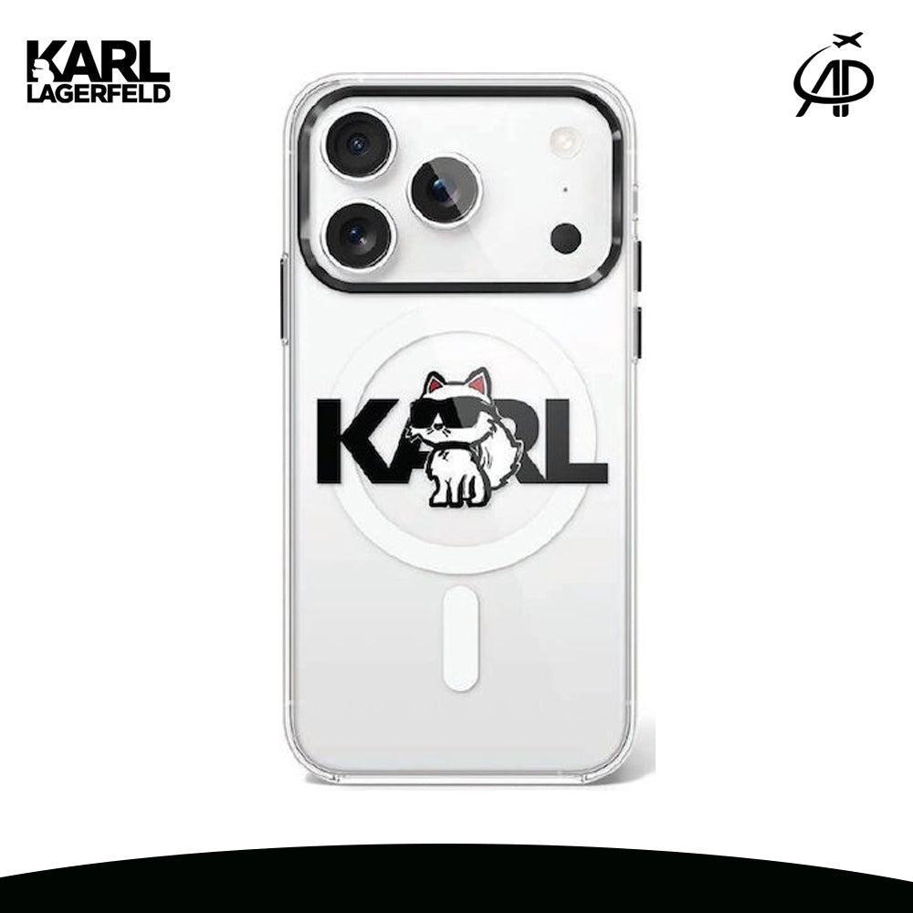 Iconic Cat Logo Transparent Tech Cover