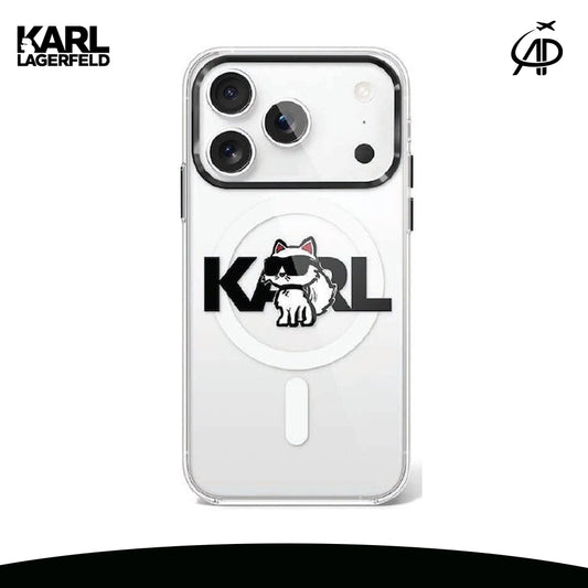 Iconic Cat Logo Transparent Tech Cover