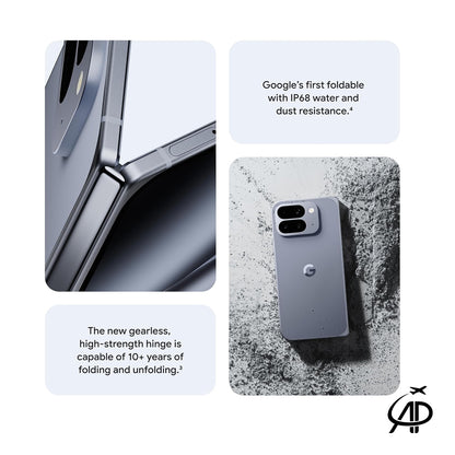 Google Pixel 10 Pro Fold | Tensor G5, 8" Foldable Display, IP68