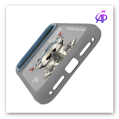 Nimmy Friends Bull Terrier "Carve" Magnetic Protection Case