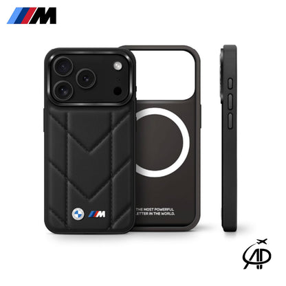 BMW M Series Premium Leather Phone Case with MagSafe