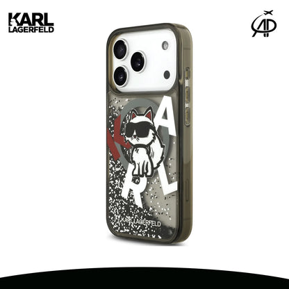 Choupette Glitter Liquid Case