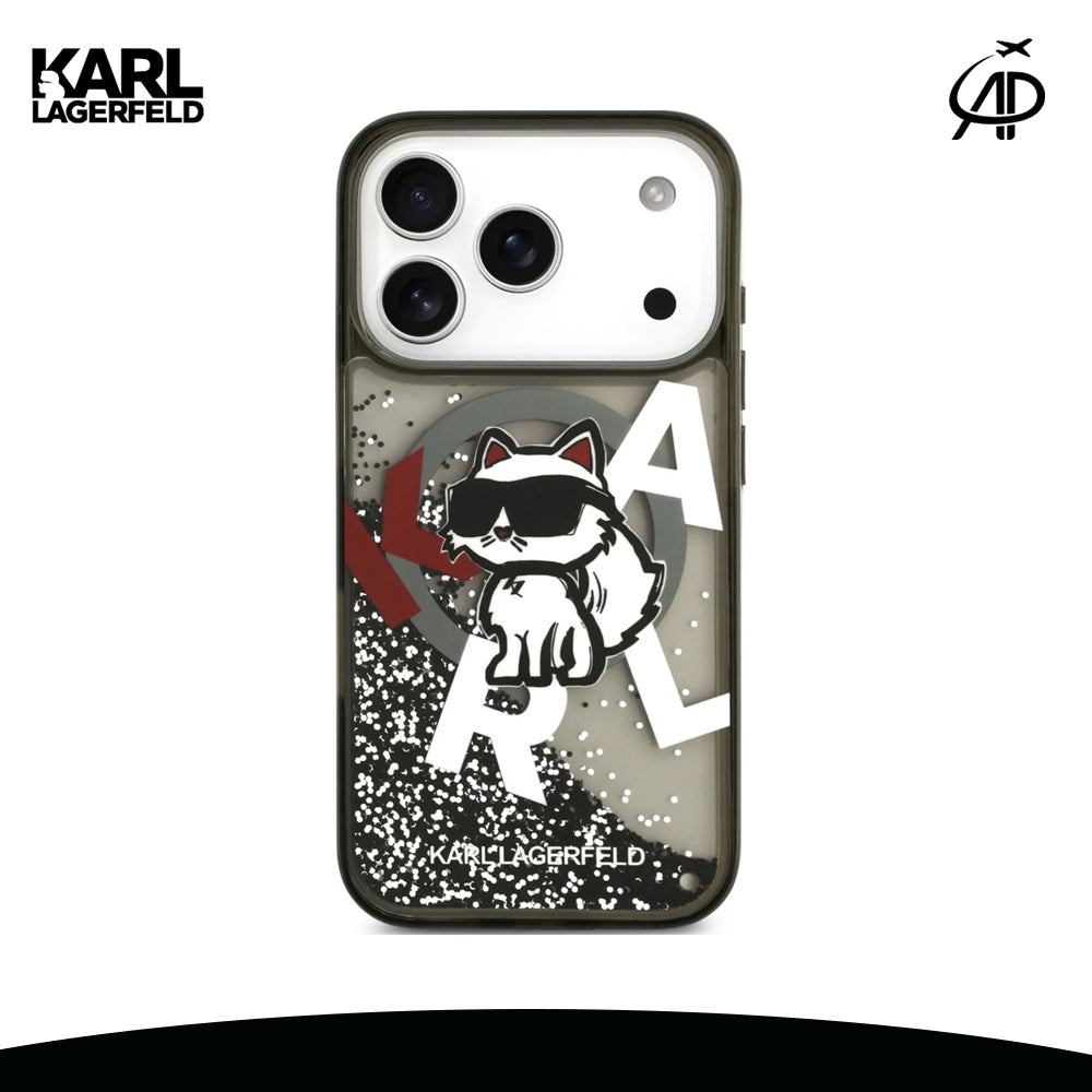 Choupette Glitter Liquid Case